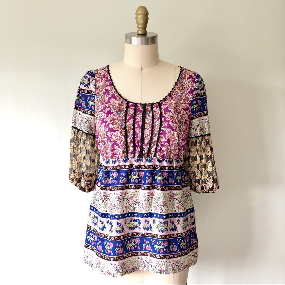 Anthro Esme & Esyllte Peasant Top